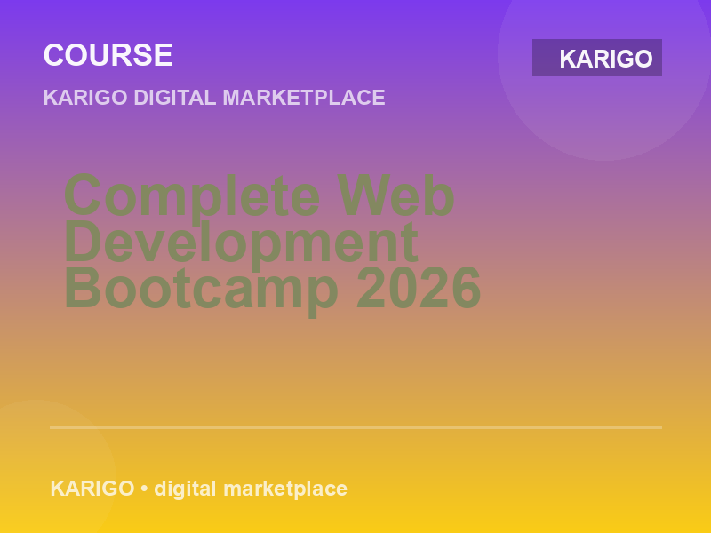 Complete Web Development Bootcamp 2026