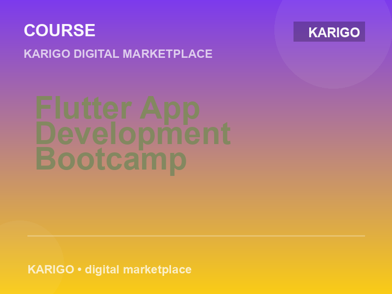Flutter App Development Bootcamp