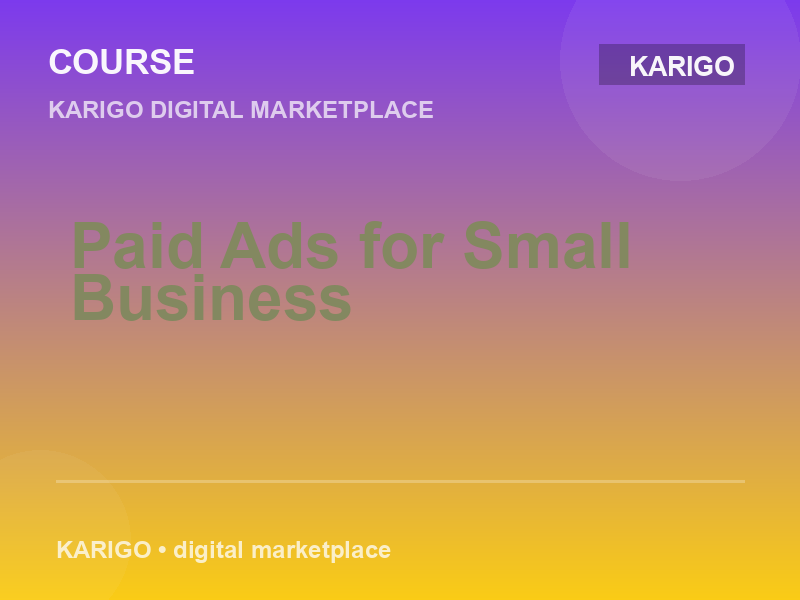 Paid Ads for Small Business