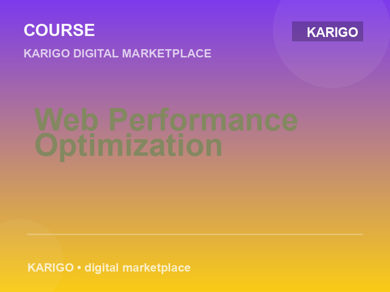 Web Performance Optimization