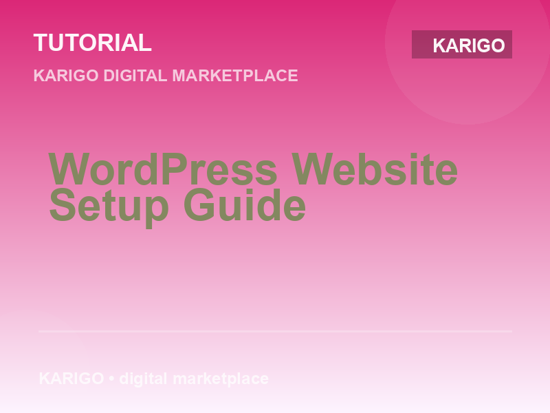 WordPress Website Setup Guide